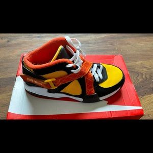 Nike air raid rayguns black university gold 2021 mens